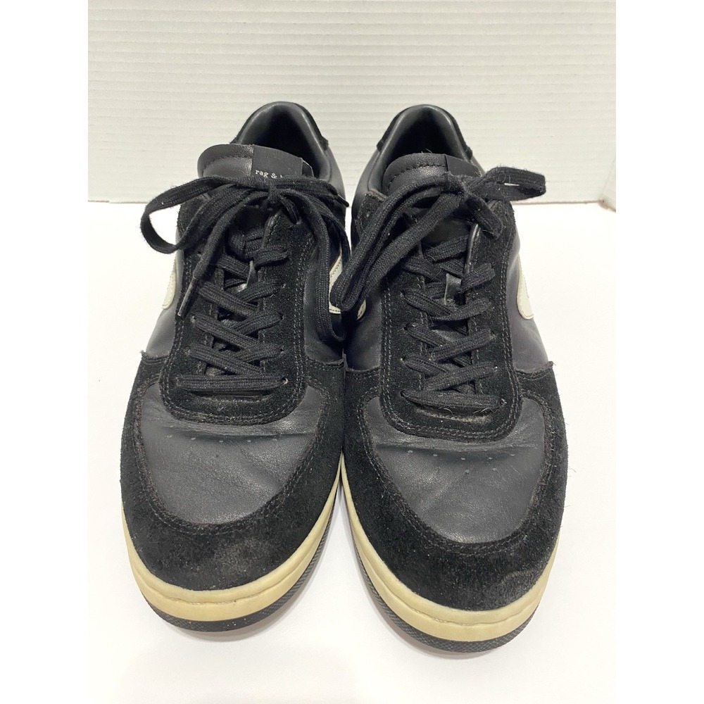Rag &‎ Bone New York Women's Black and White Retro Court Sneaker 43 size 10.5 11